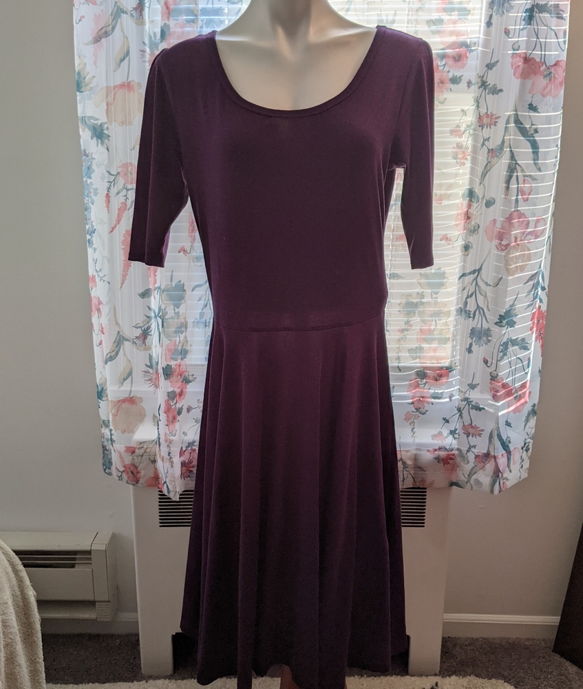 Pretty Plum Lularoe Dress
